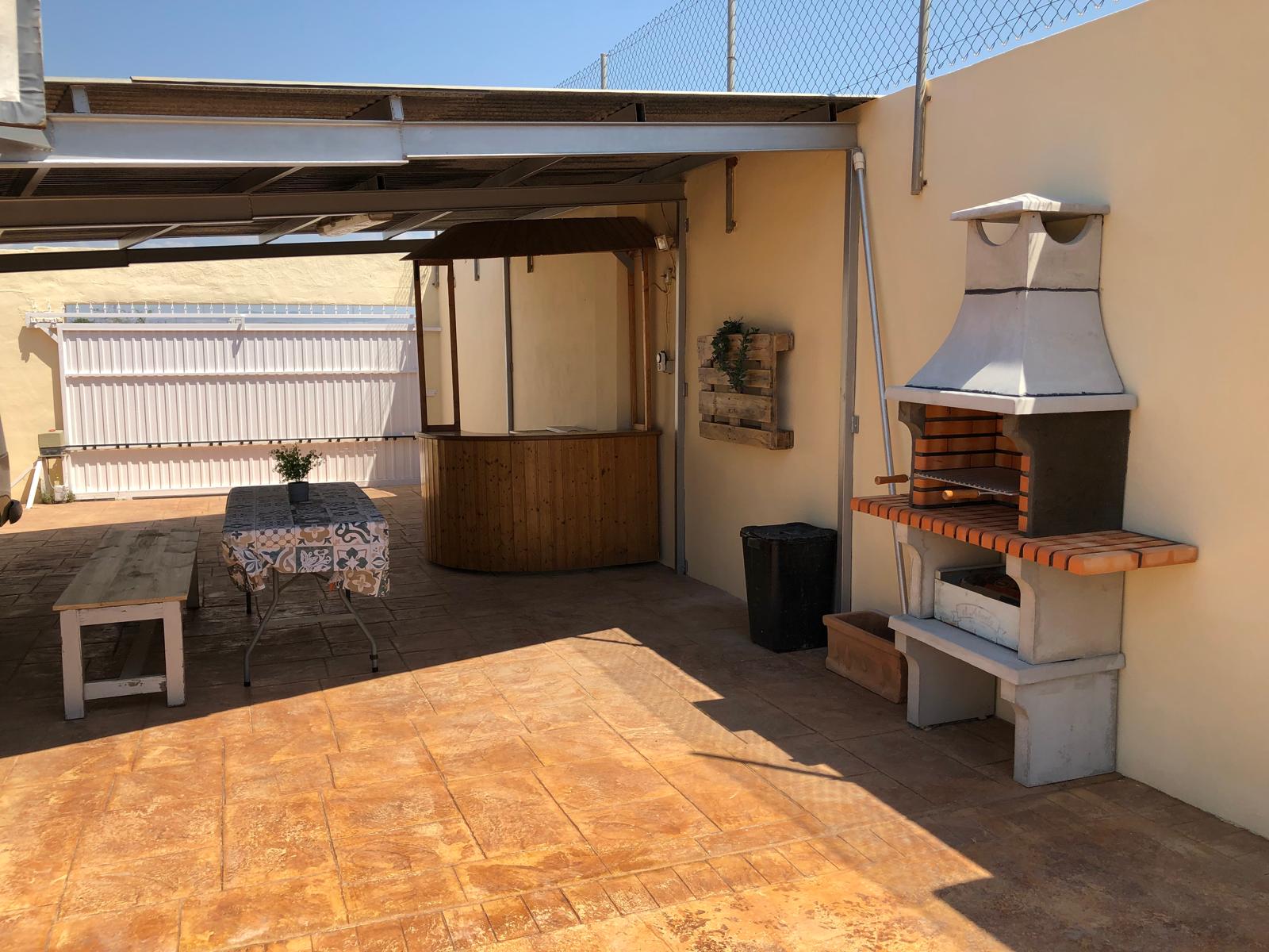 Zona de barbacoa exterior